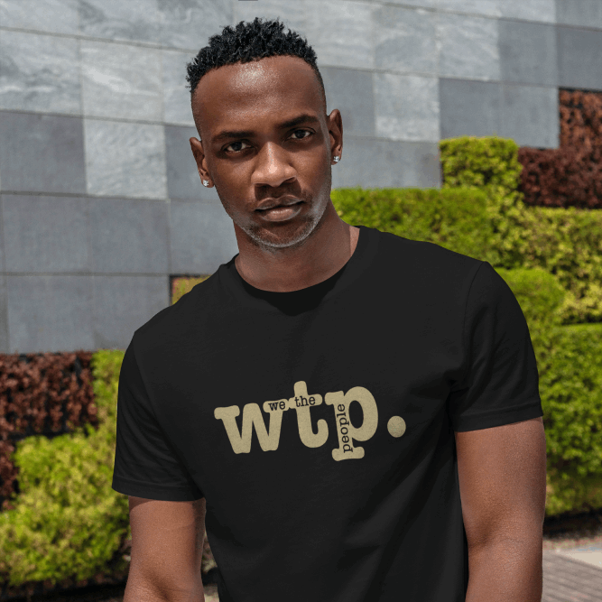 Classic Black Cotton T-Shirt - Chandigarh First