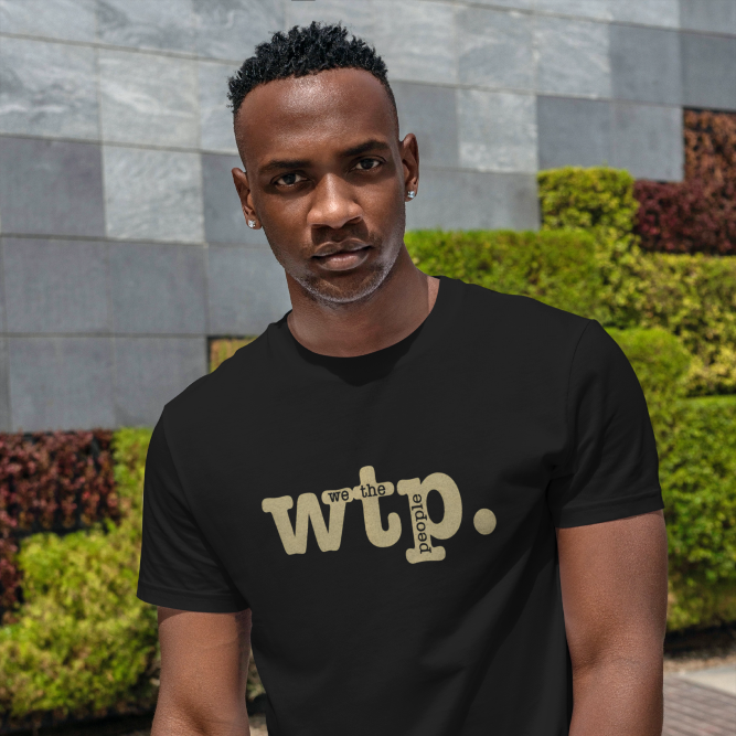 Classic Black Cotton T-Shirt - Chandigarh First