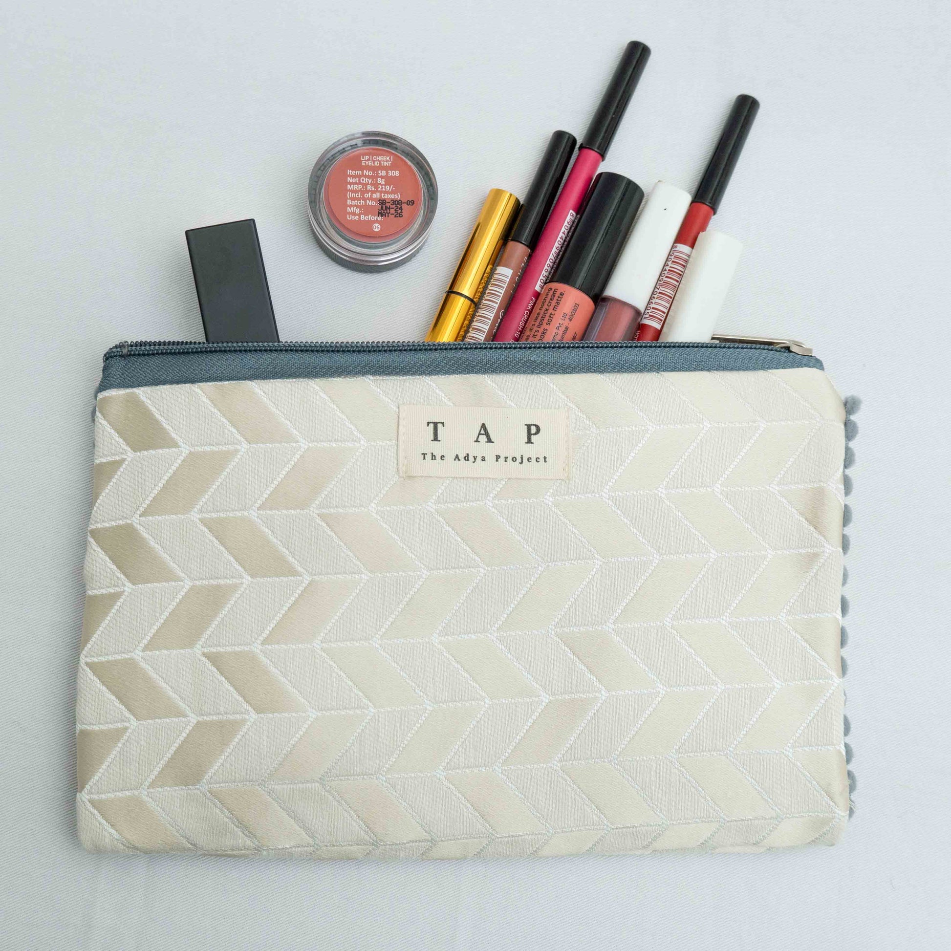 Geometric Luxe Pouch - Chandigarh First