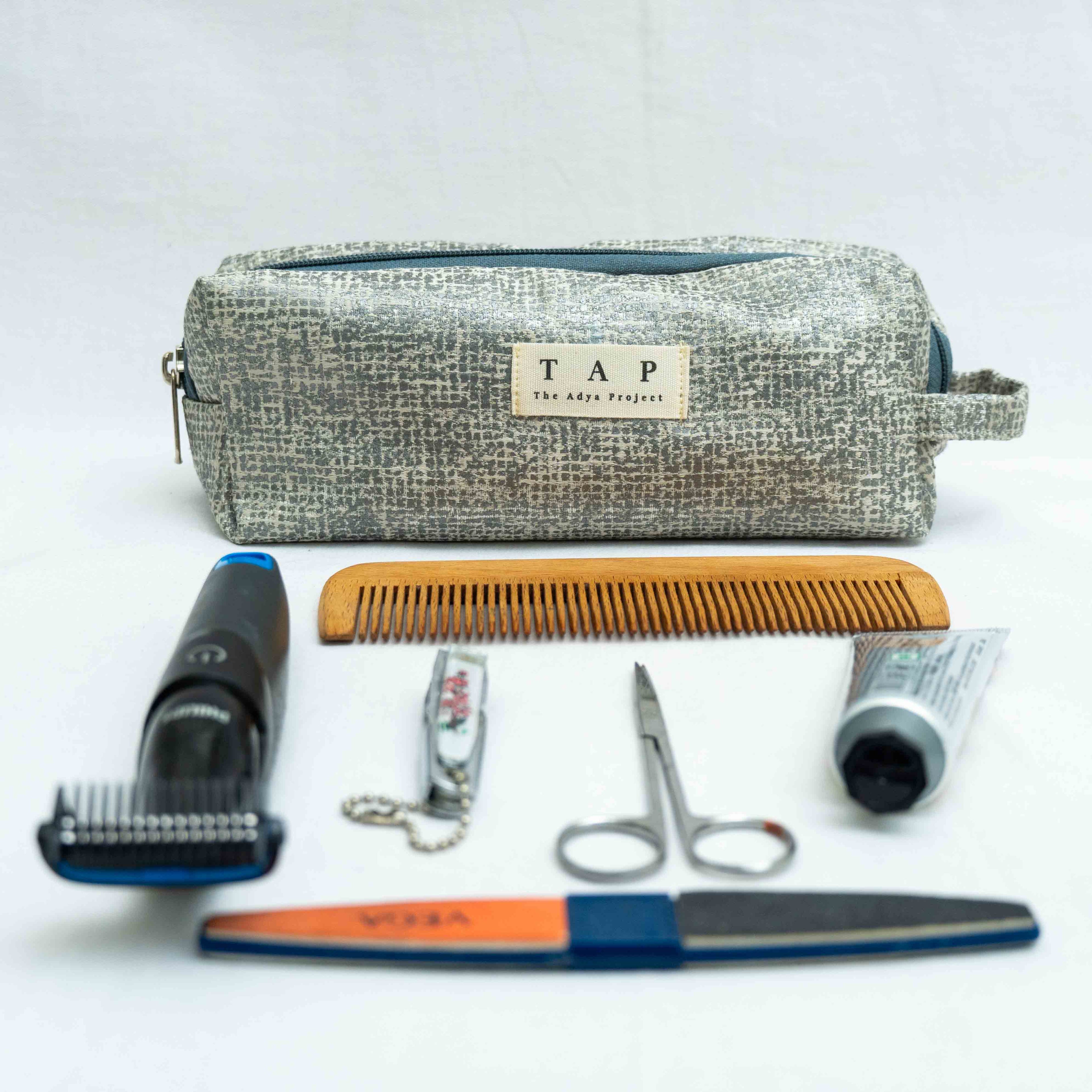 Slate Texture Pouch - Chandigarh First