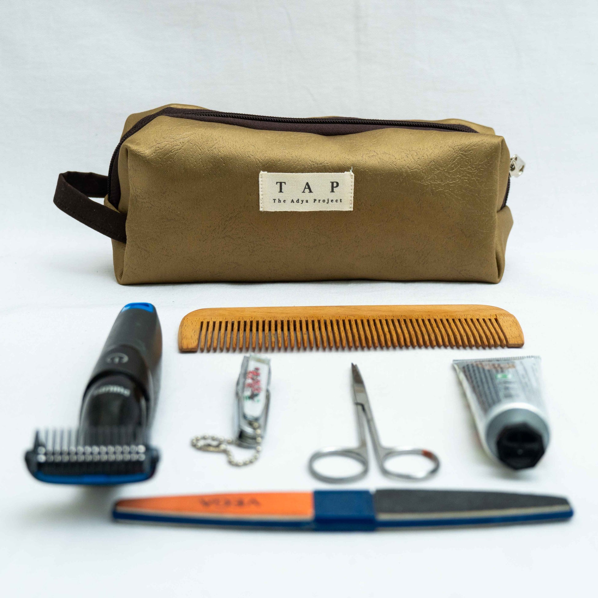 Bronze Luxe Pouch - Chandigarh First
