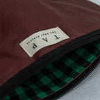 Luxe Maroon Pouch - Chandigarh First