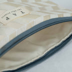 Golden Geometric Pouch - Chandigarh First