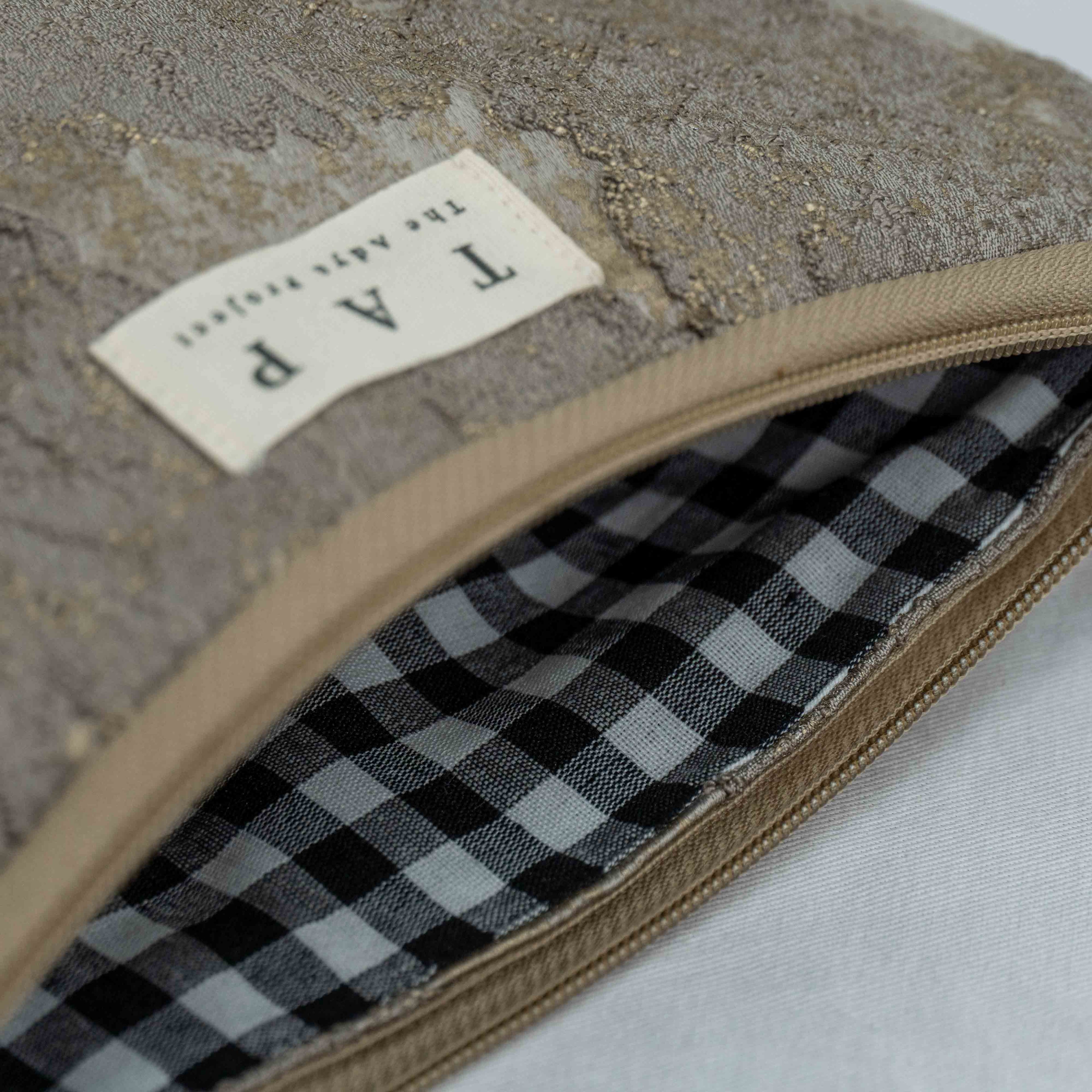 Botanical Grey Pouch - Chandigarh First