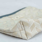 Golden Geometric Pouch - Chandigarh First