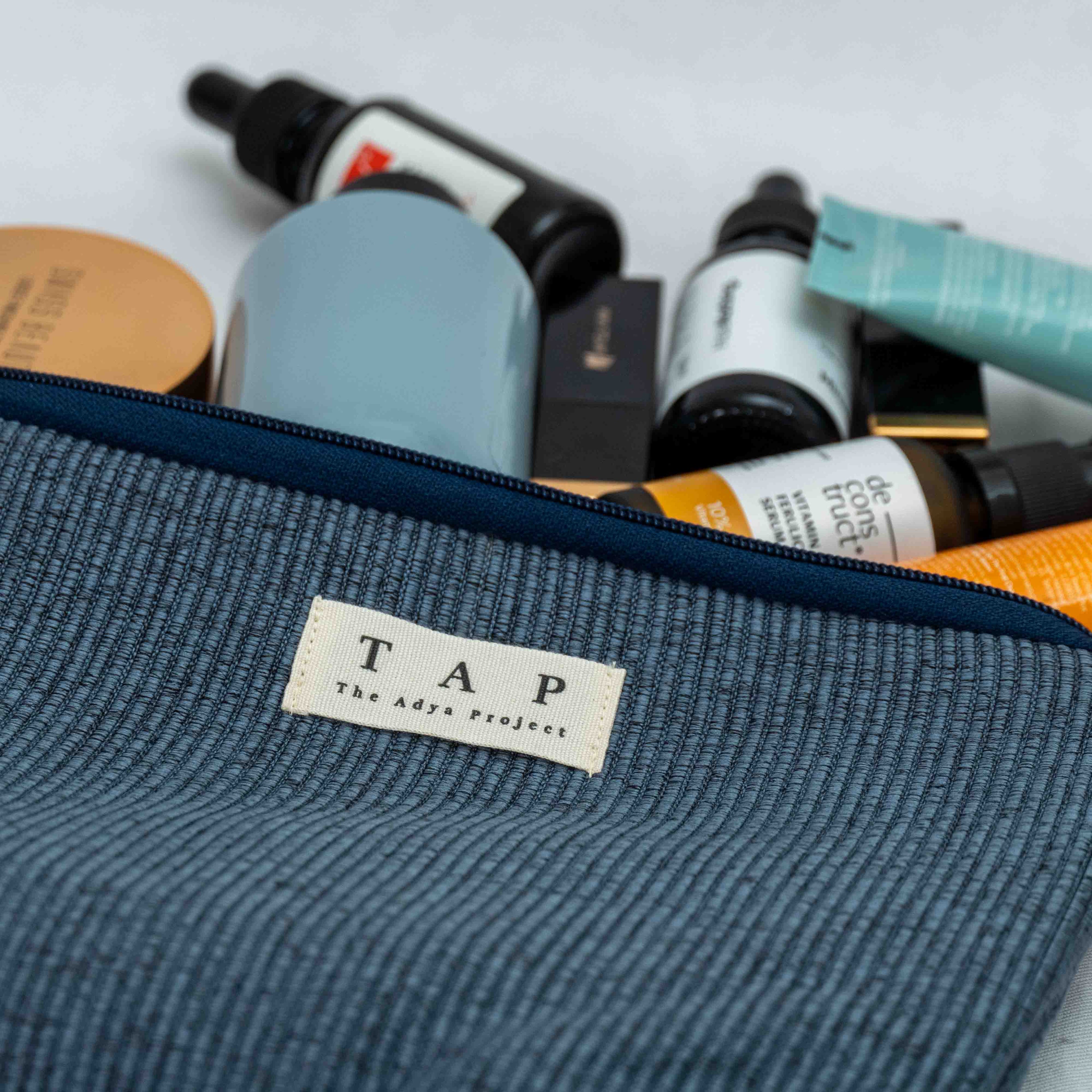 Corduroy Blue Pouch - Chandigarh First