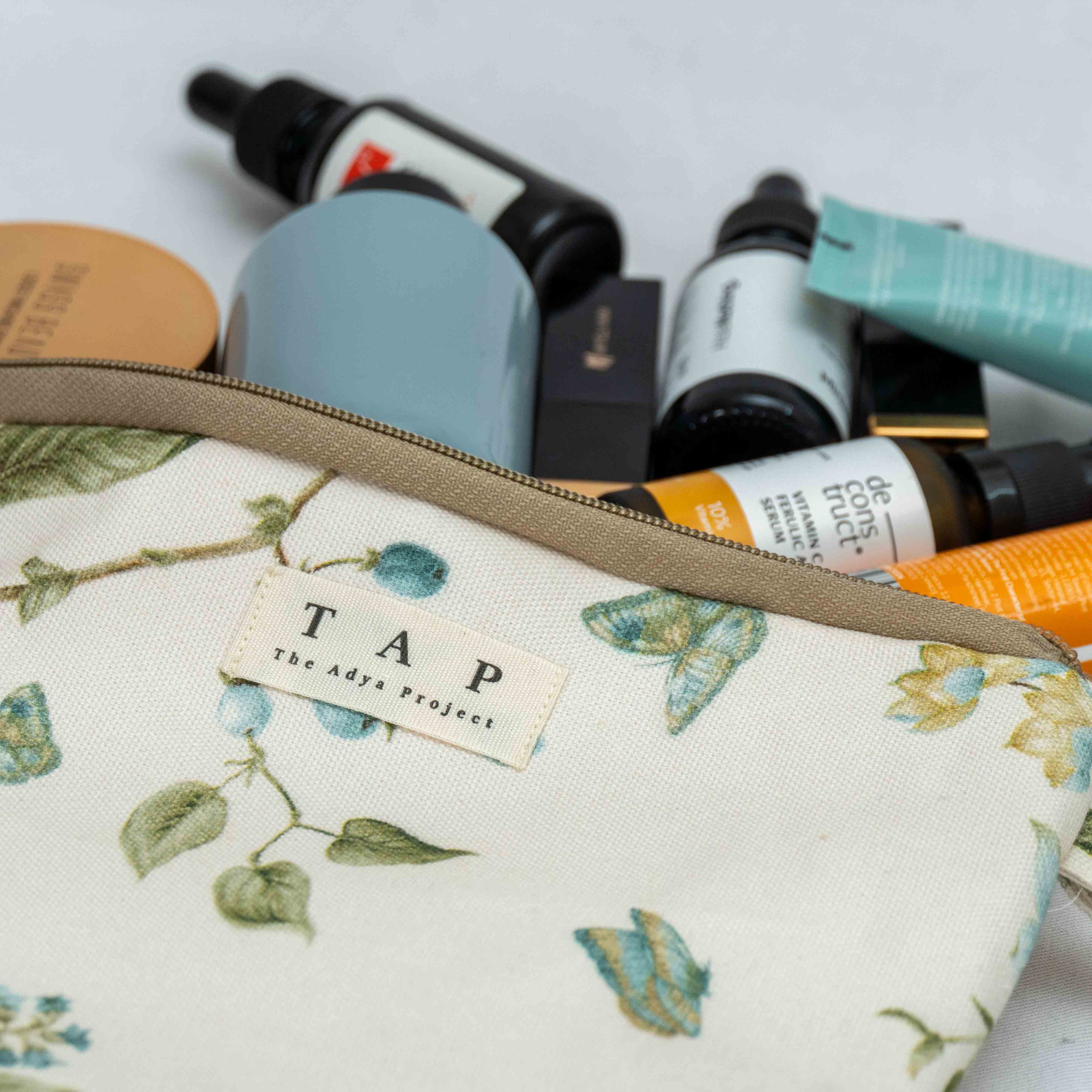 Leafy Elegance Pouch - Chandigarh First