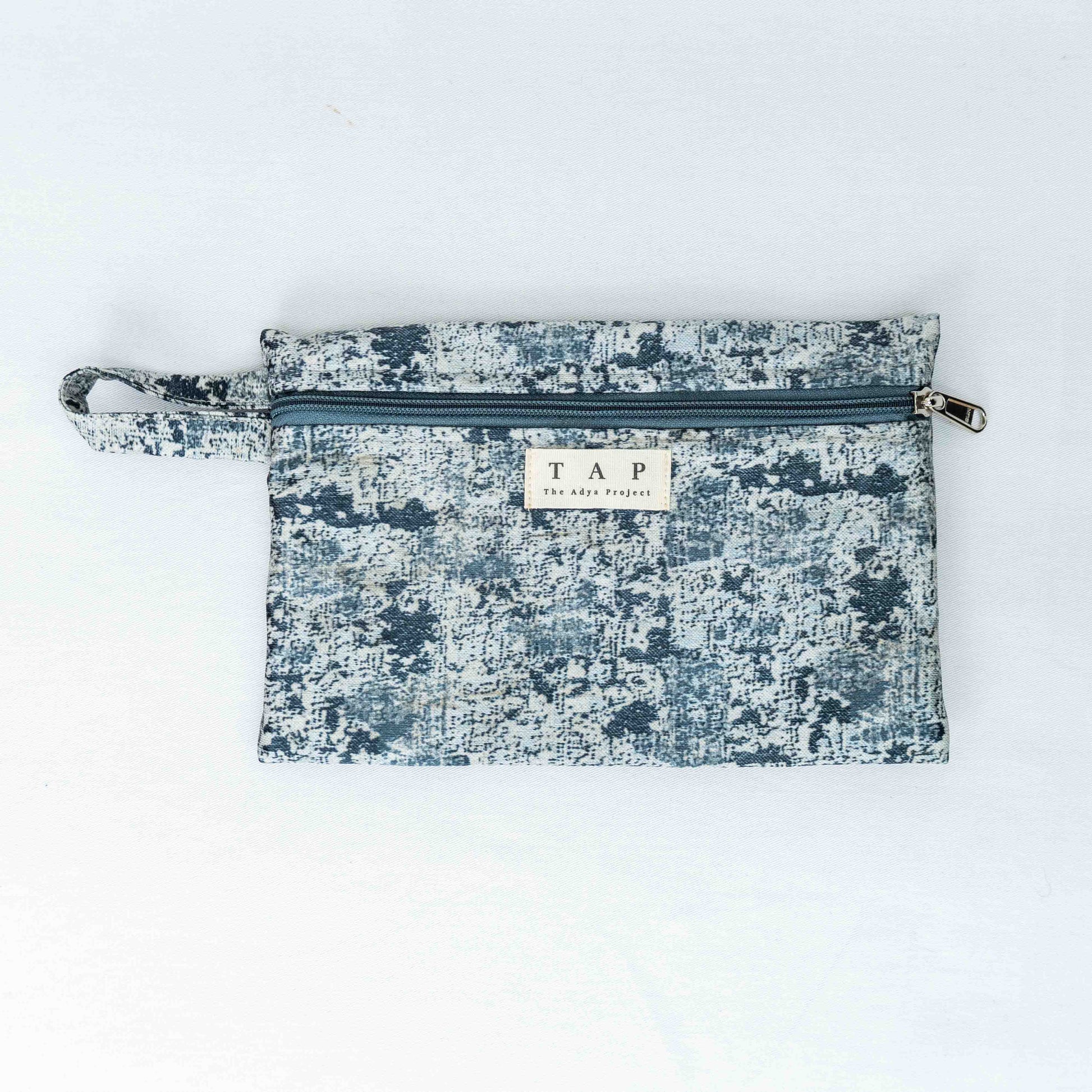 Blue Luxe Pouch - Chandigarh First
