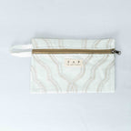 Luxe Gold Bloom Pouch - Chandigarh First