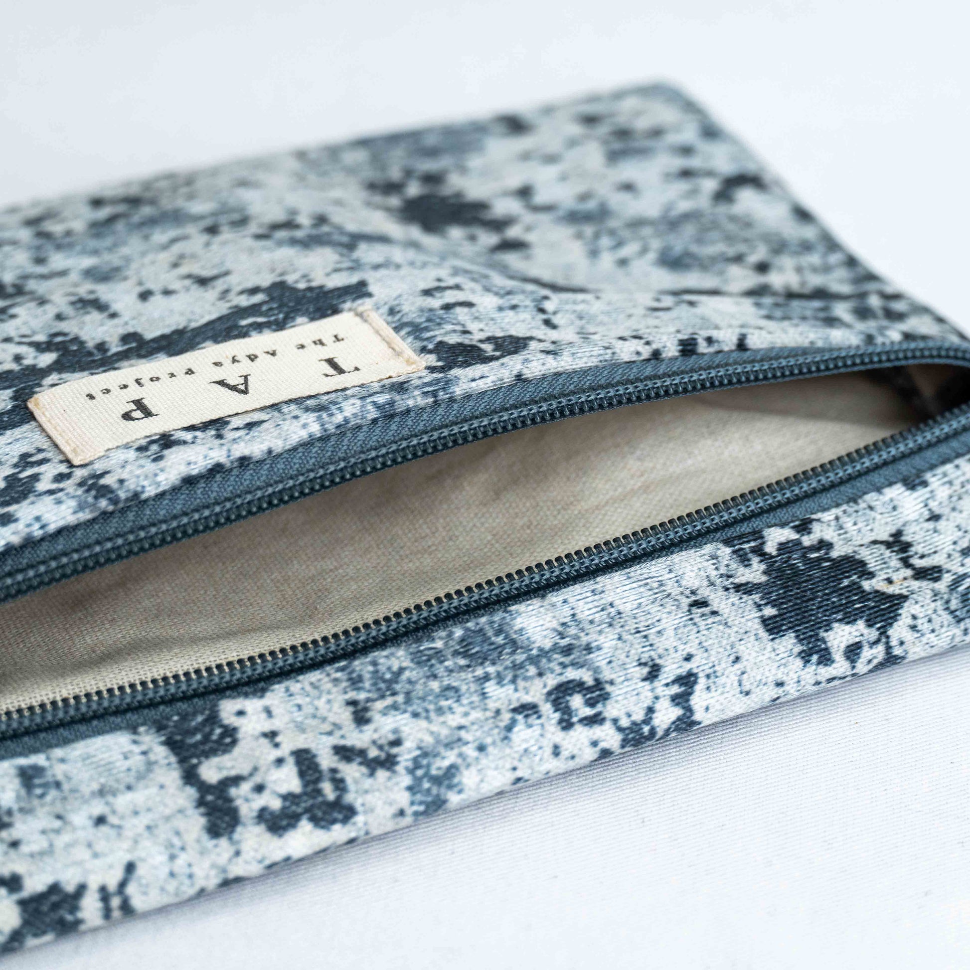 Blue Luxe Pouch - Chandigarh First