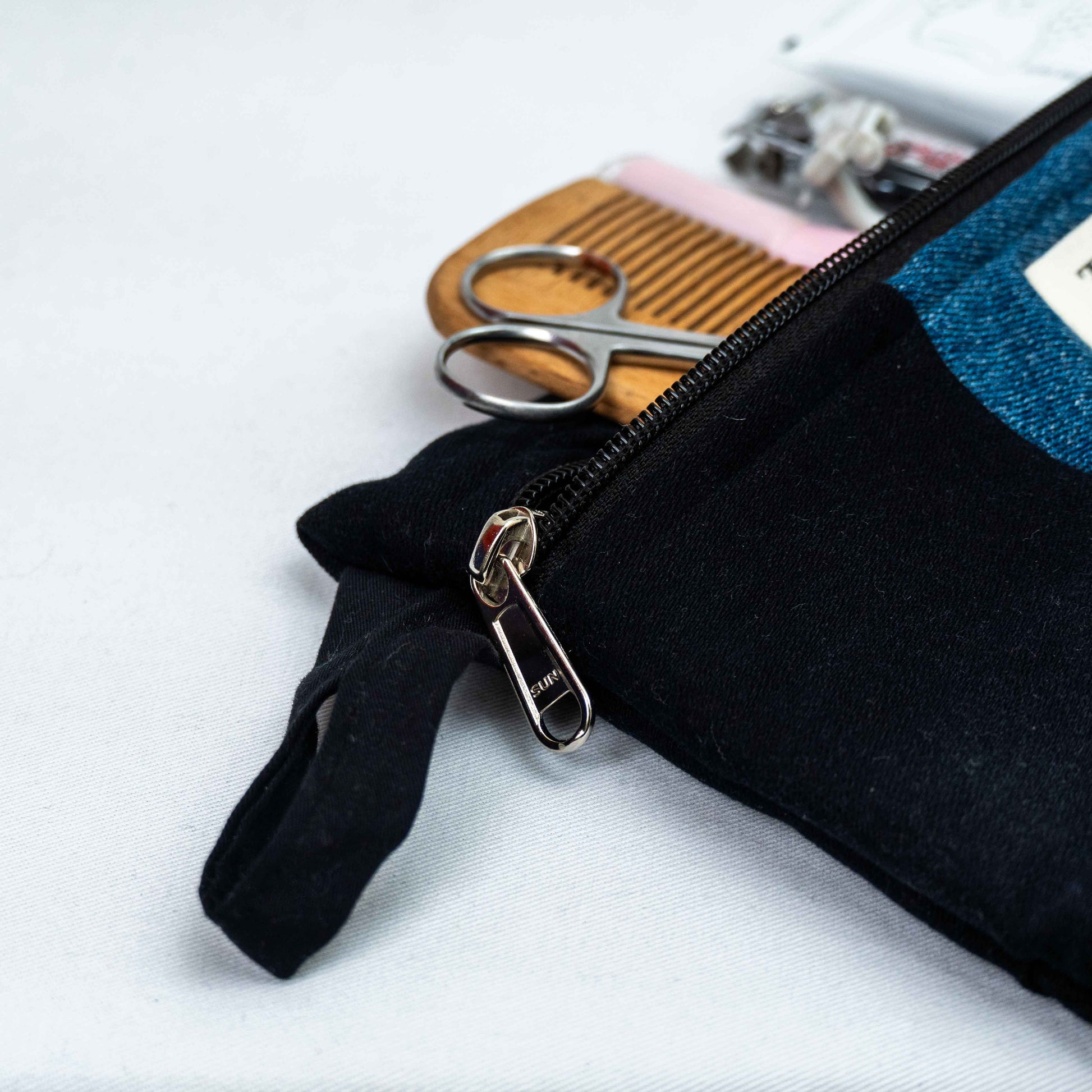 Classic Denim Pouch - Chandigarh First