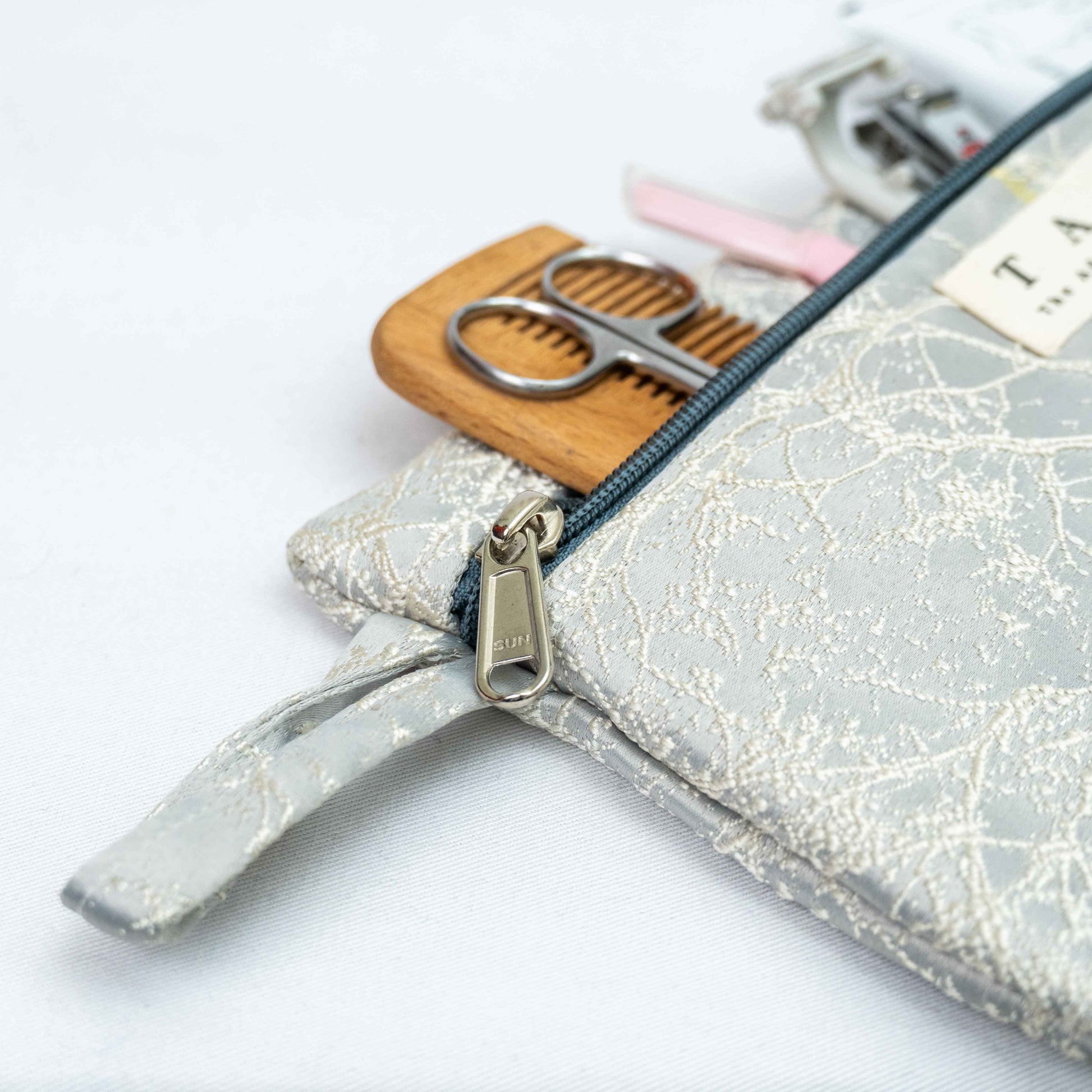Silver Bloom Pouch - Chandigarh First
