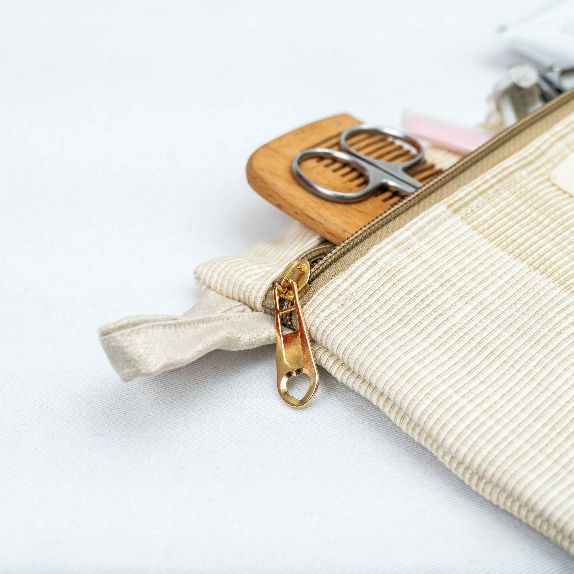 Khadi Luxe Pouch - Chandigarh First