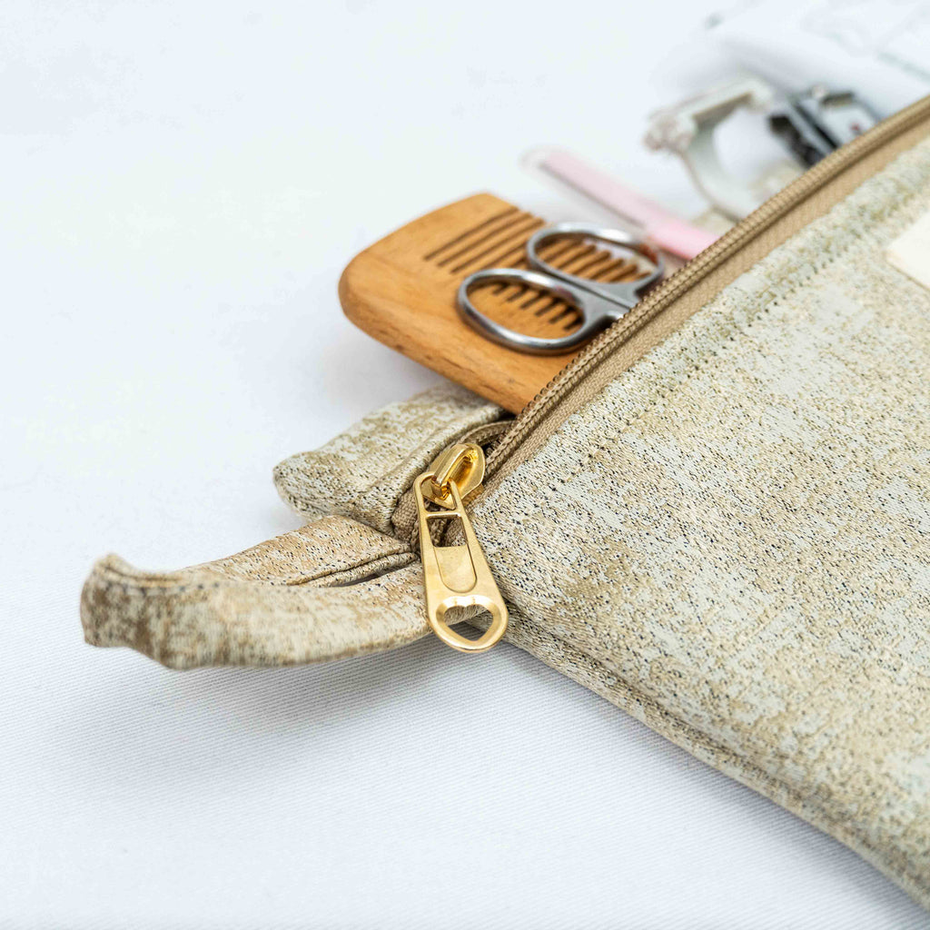 Classic Beige Pouch - Chandigarh First