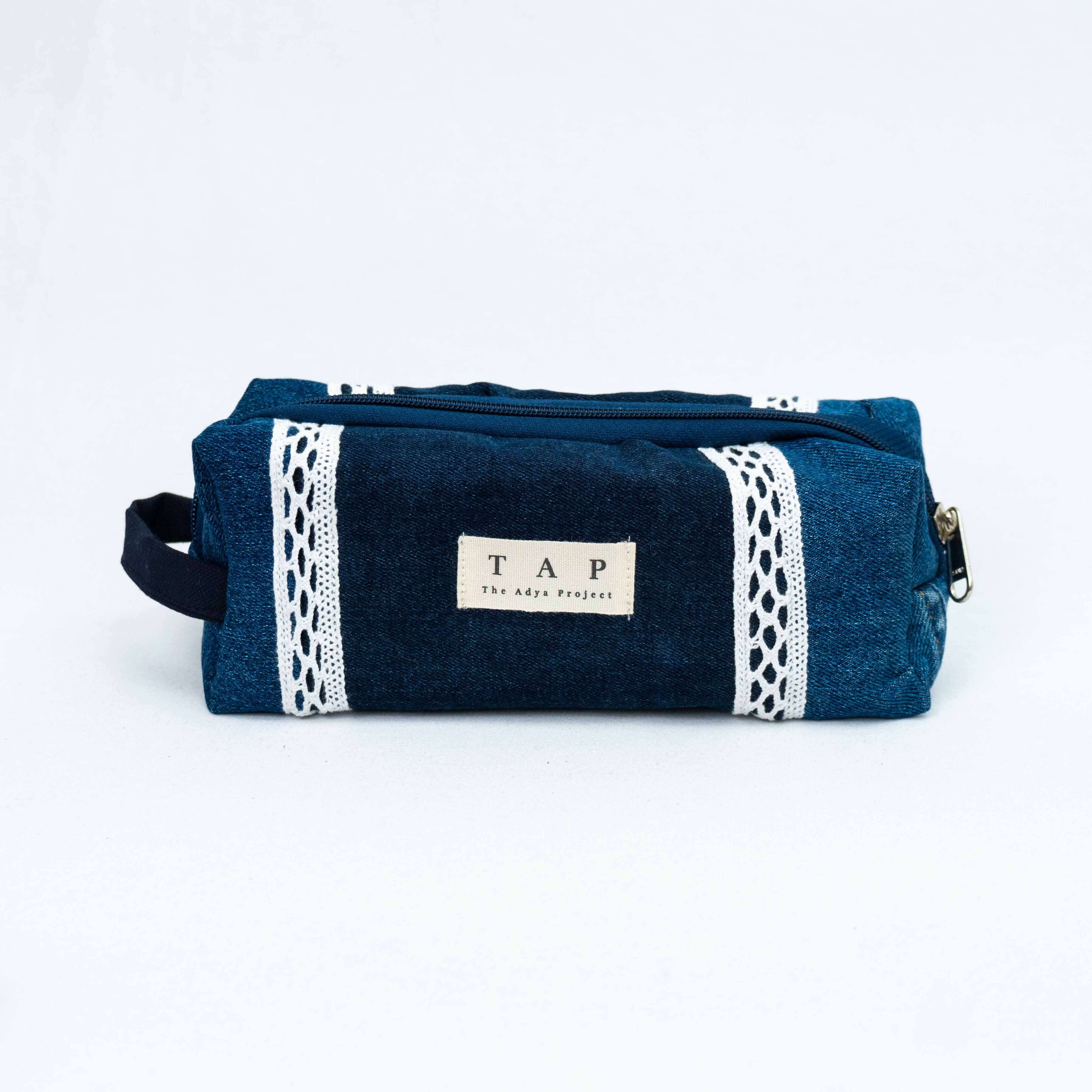 Denim Lace Pouch - Chandigarh First