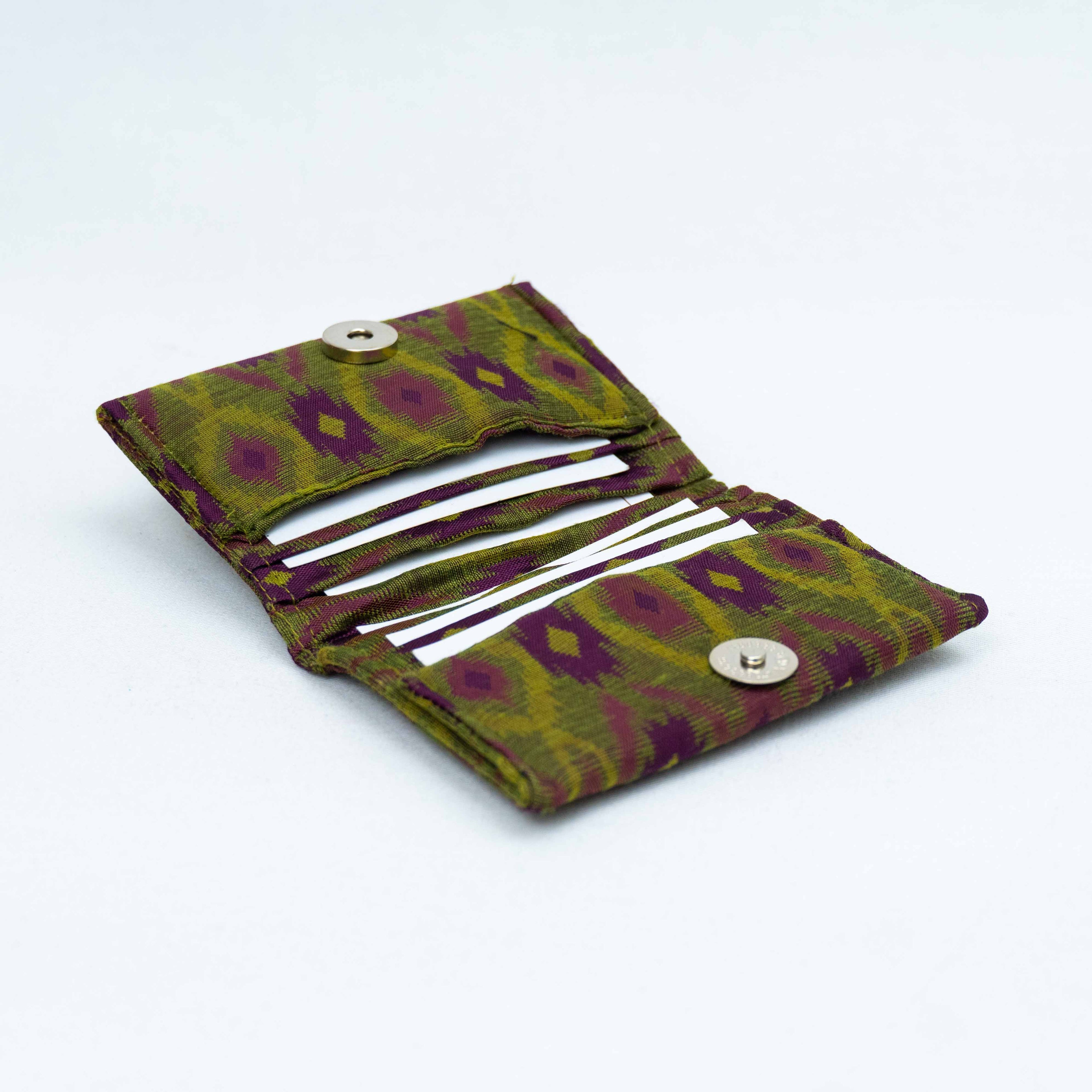 Emerald Ikat Wallet - Chandigarh First