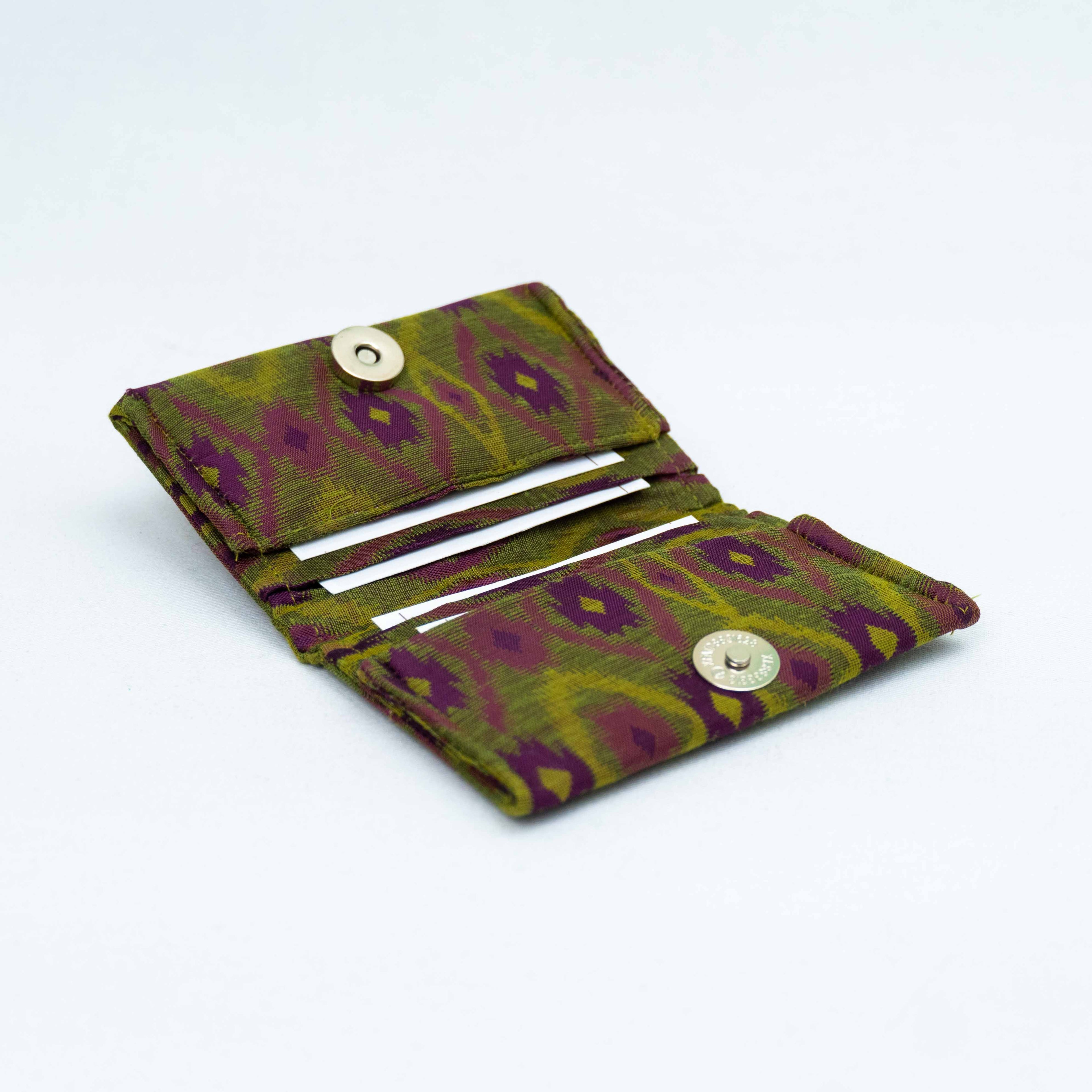 Emerald Ikat Wallet - Chandigarh First