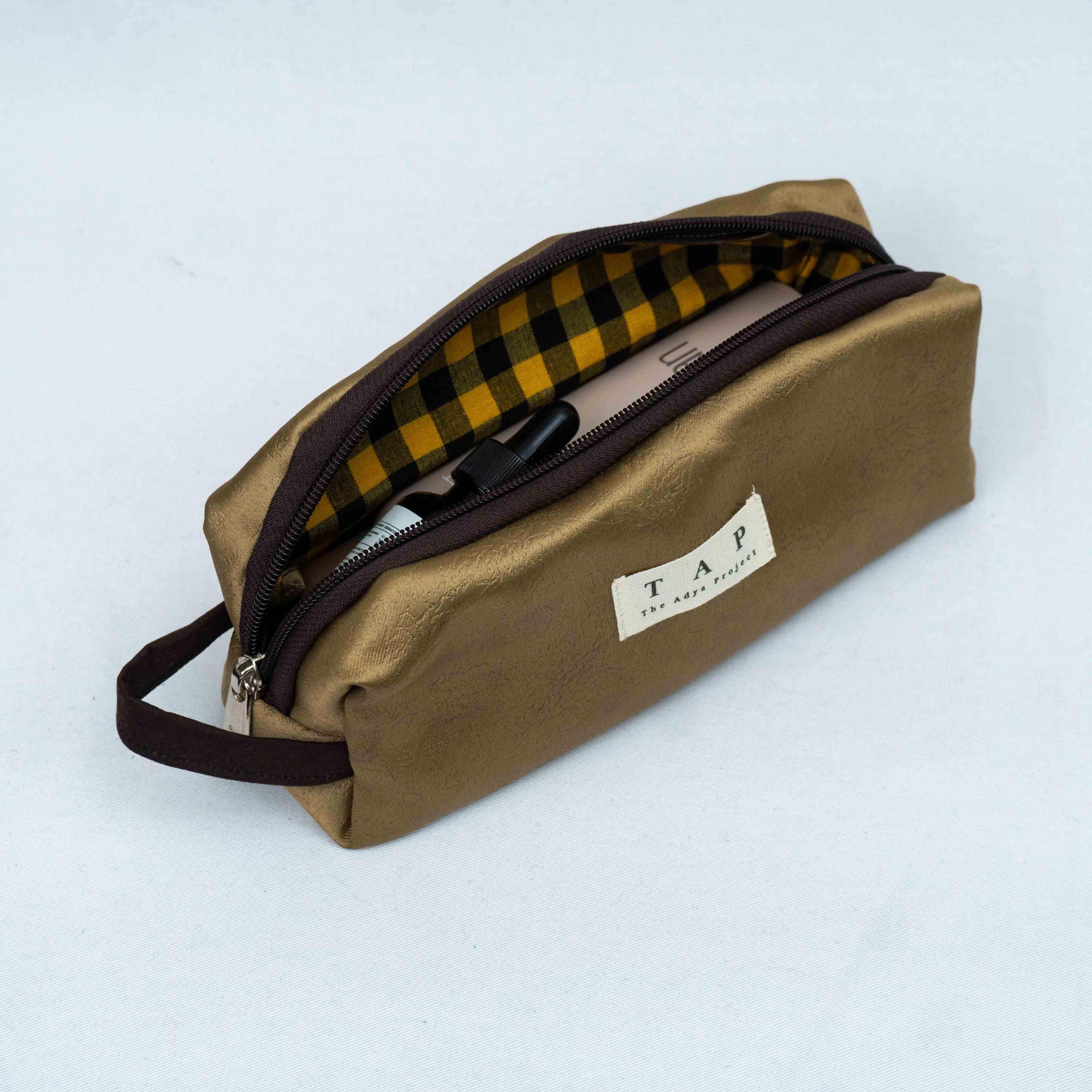 Bronze Luxe Pouch - Chandigarh First