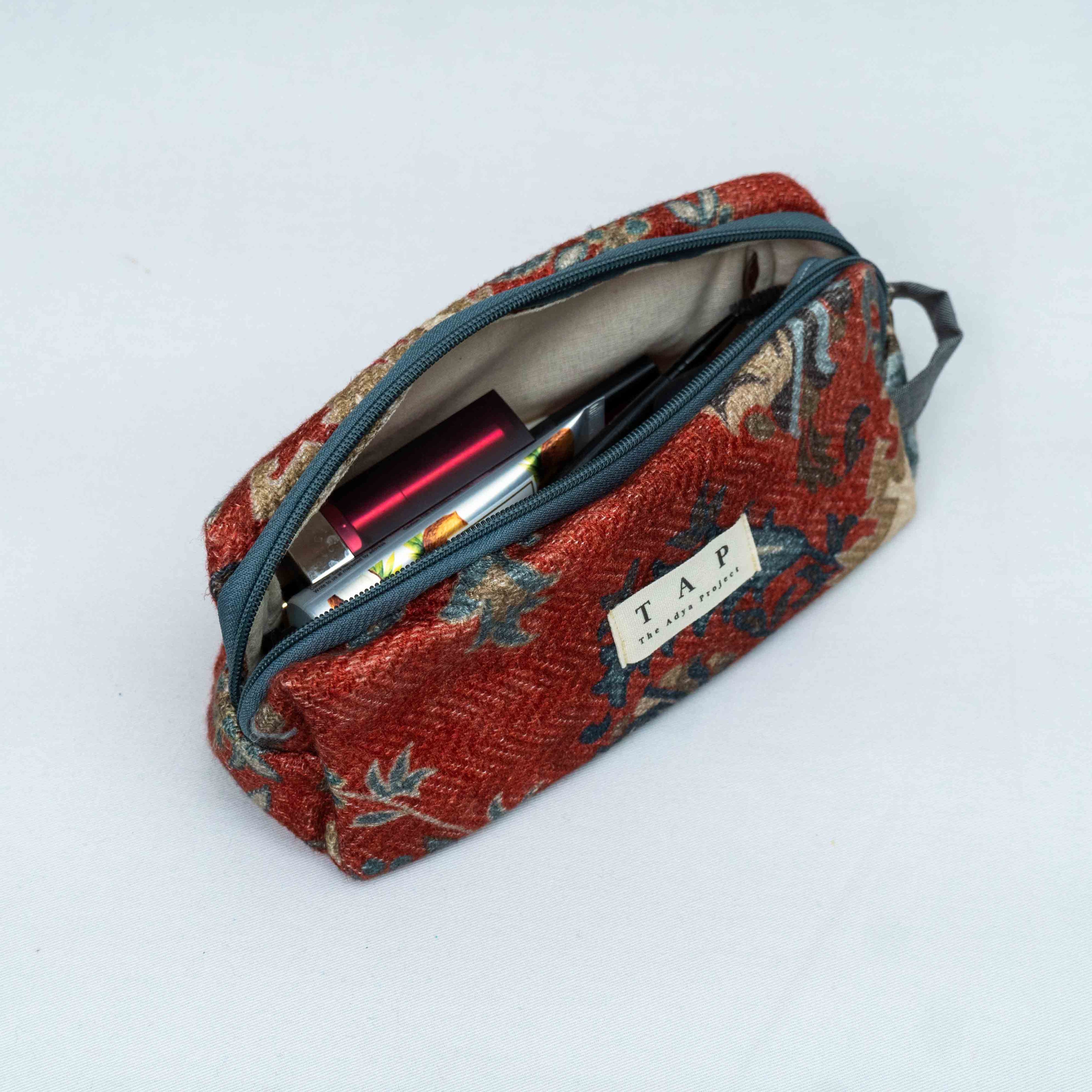 Crimson Bloom Pouch - Chandigarh First