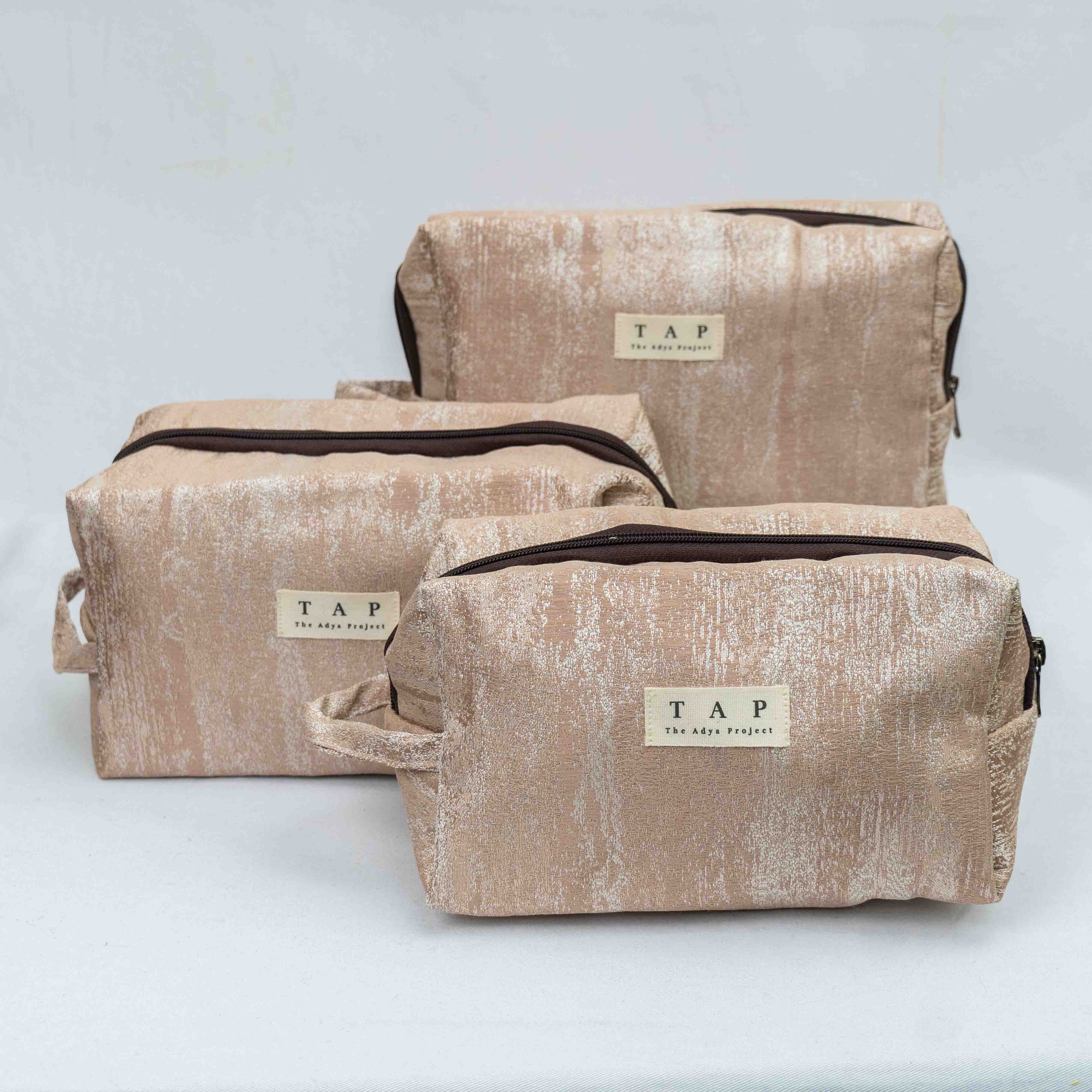 Blush Drapes Travel Kit