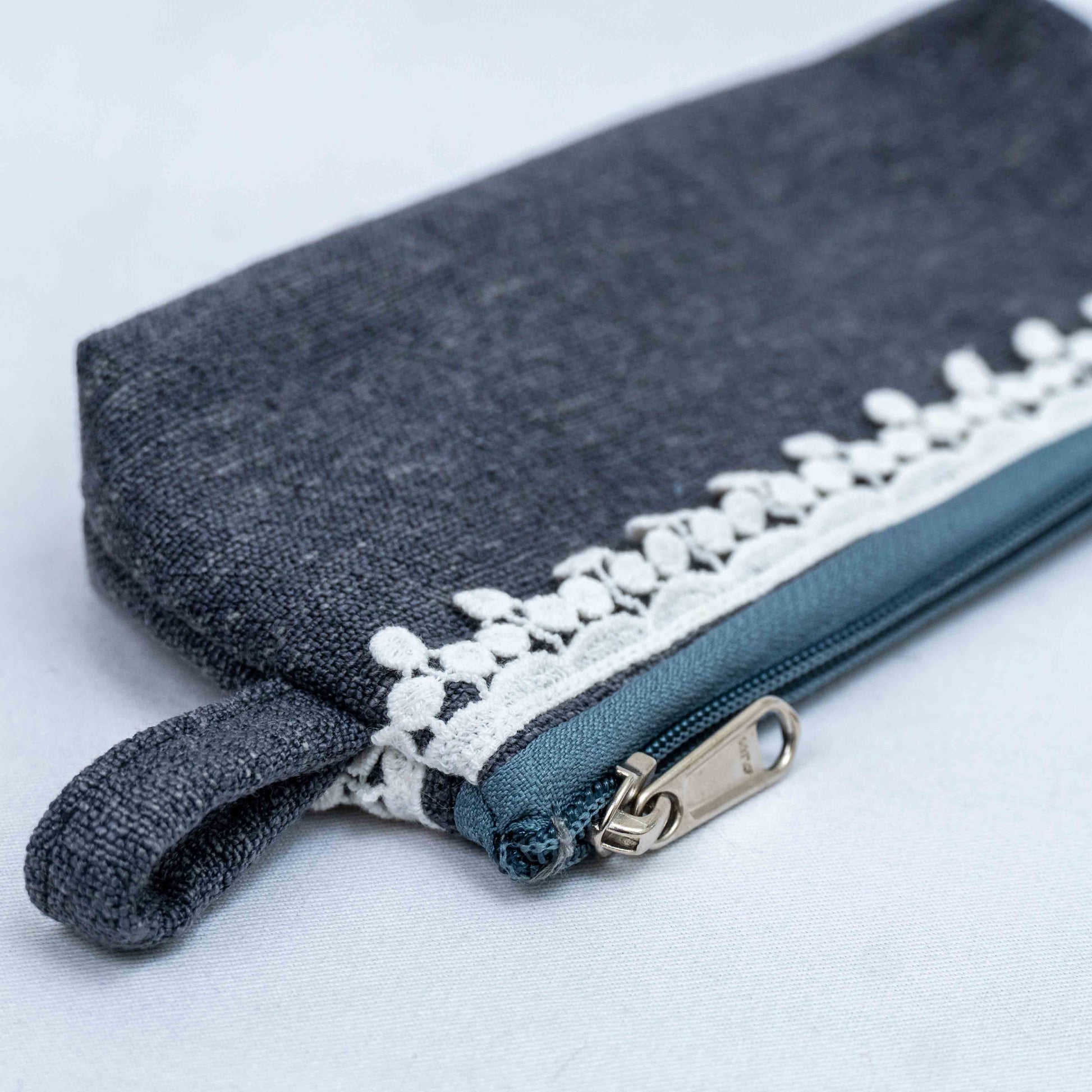 Mist Lace Stationery Pouch