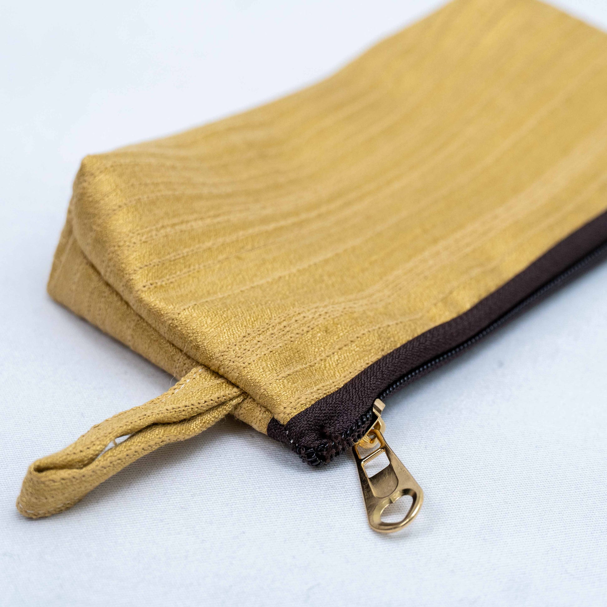 Luminous Gold Stationery Pouch