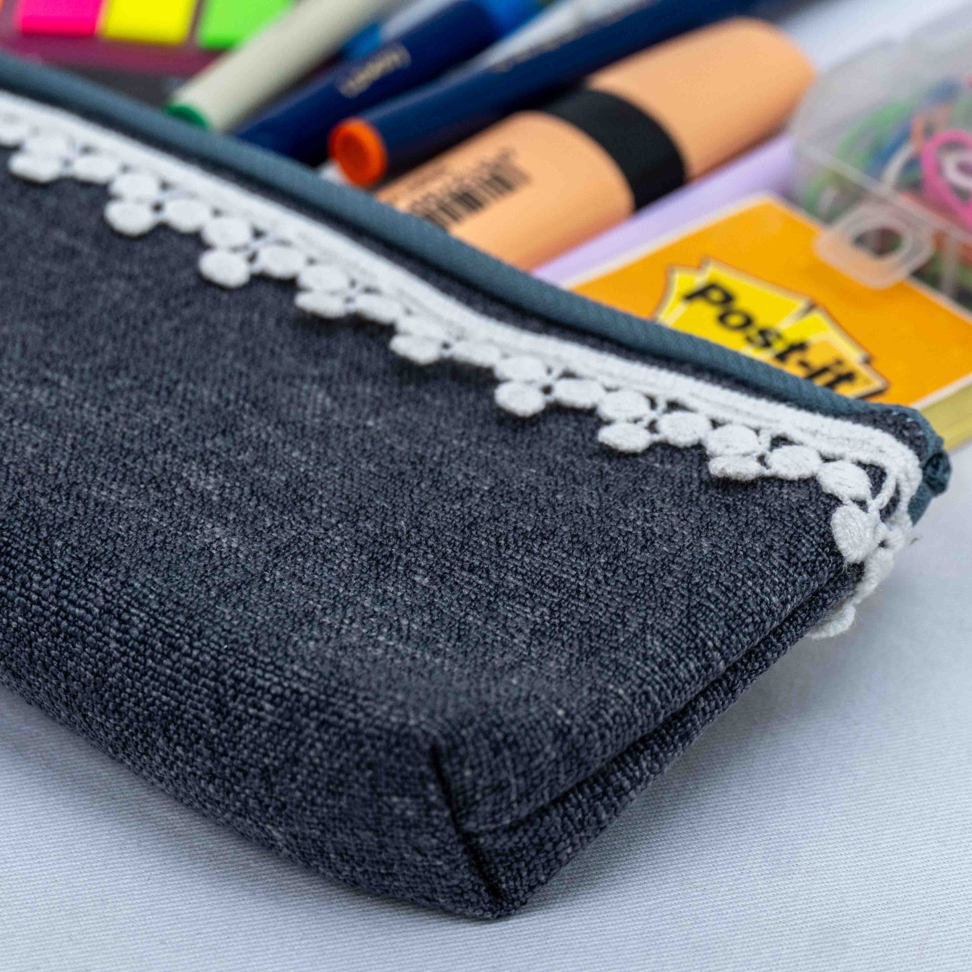 Mist Lace Stationery Pouch