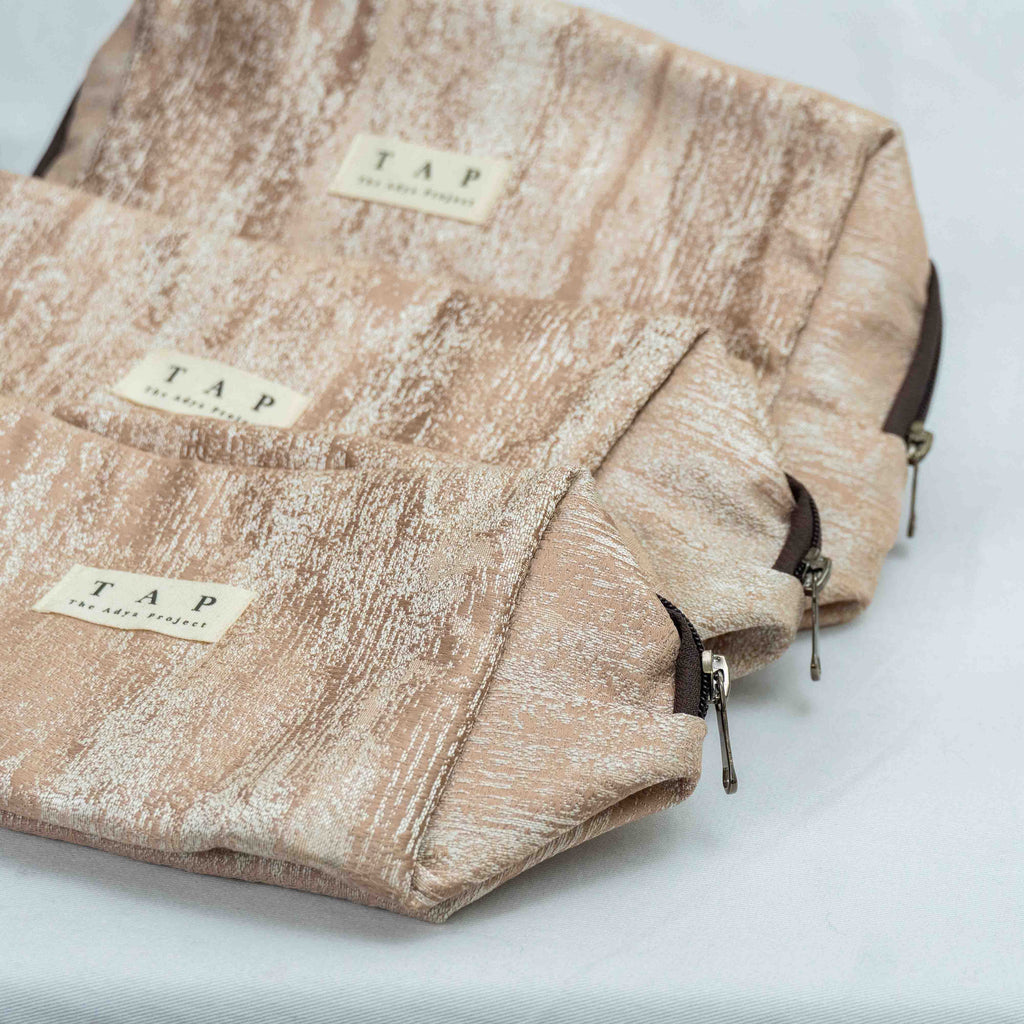 Blush Drapes Travel Kit