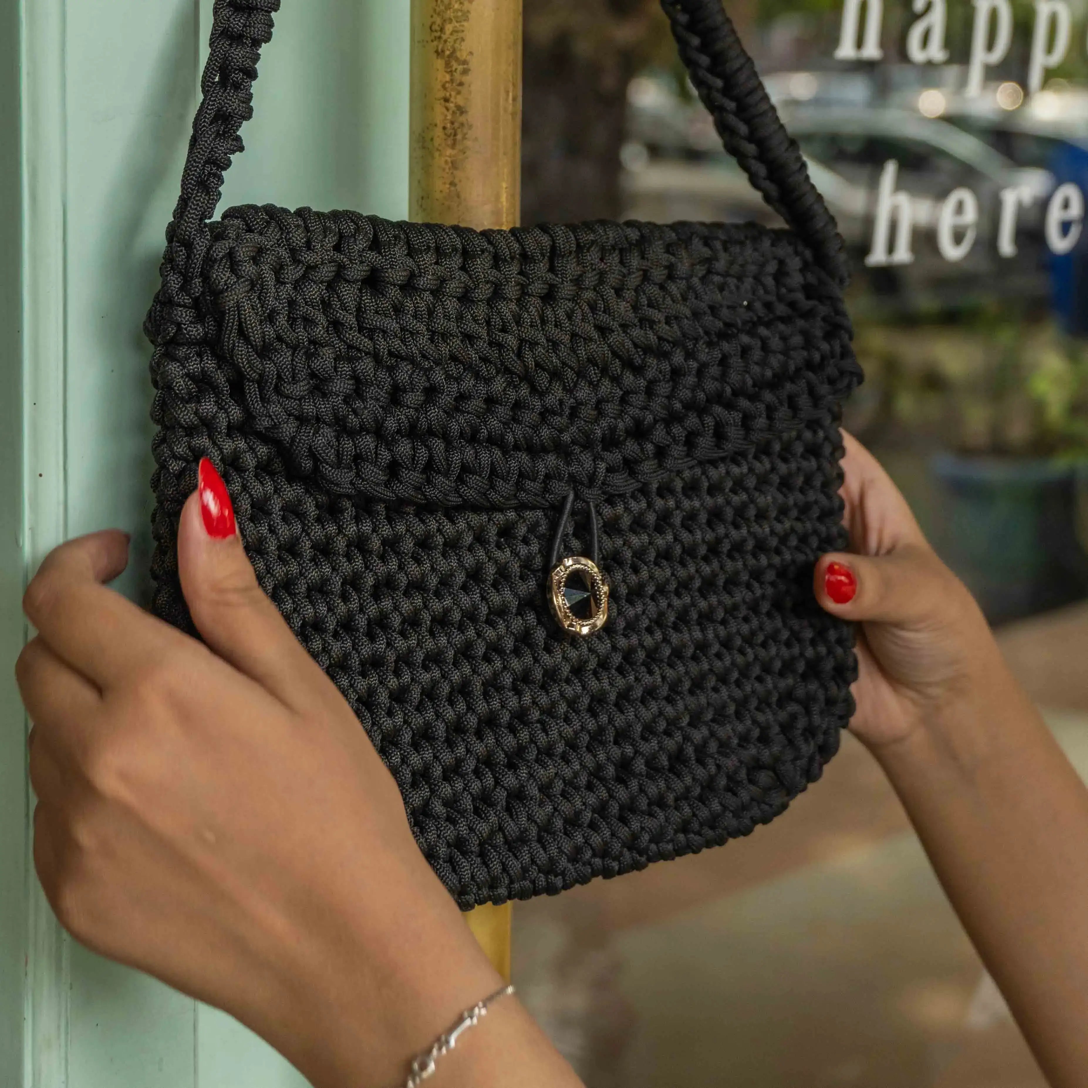 Melanie Crochet Handbag (Limited Edition) - Chandigarh First