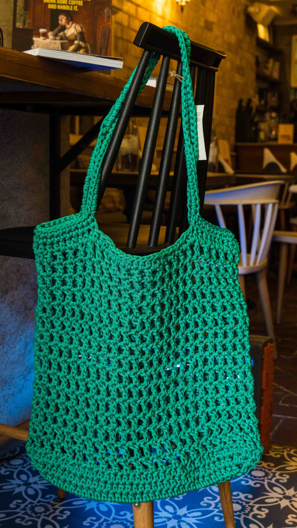 Olive Crochet Tote Bag (Limited Edition) - Chandigarh First