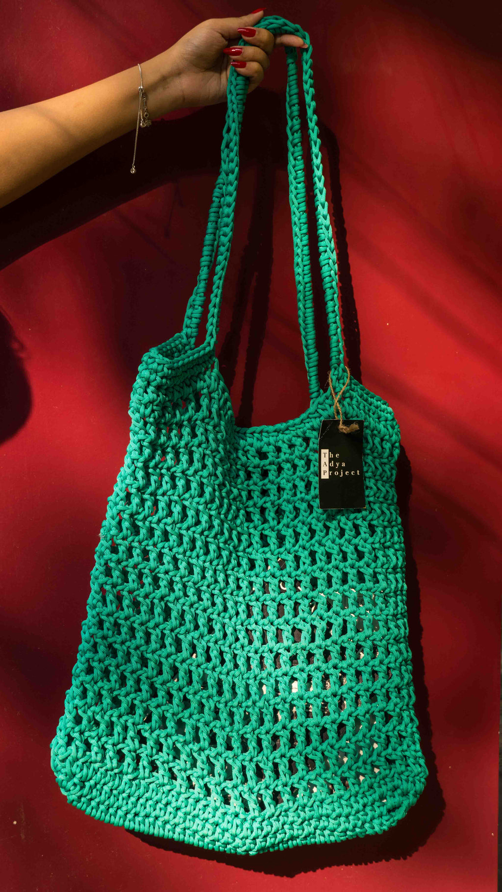 Olive Crochet Tote Bag (Limited Edition) - Chandigarh First