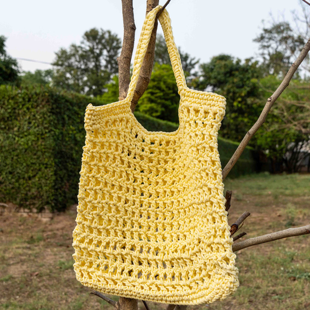 Sunny Crochet Tote Bag (Limited Edition) - Chandigarh First