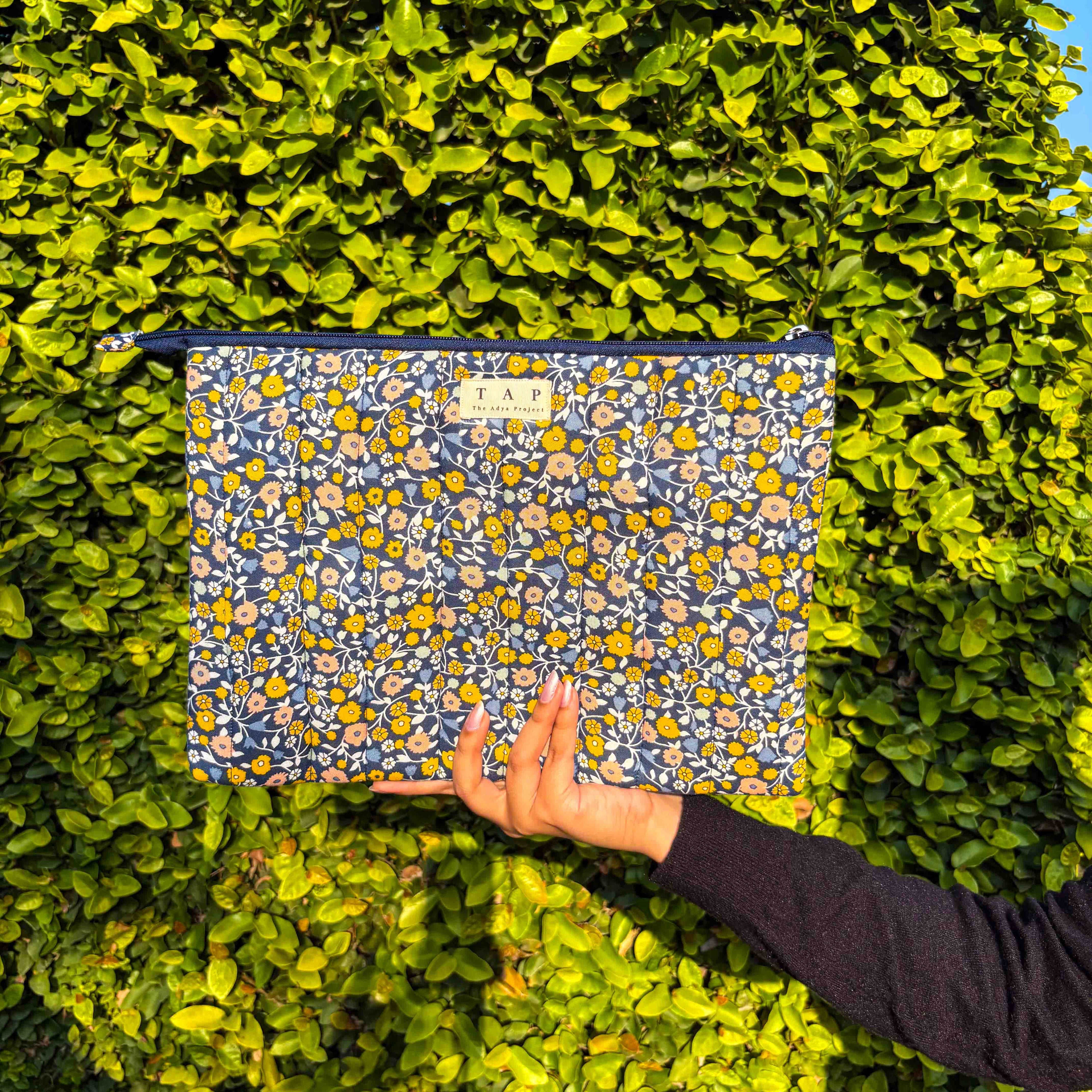 Indigo Petal Laptop Sleeve