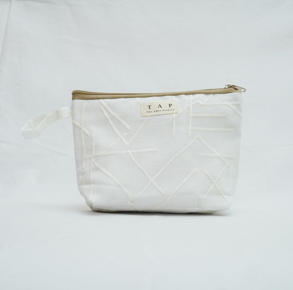Luxe Linen Pouch - Chandigarh First