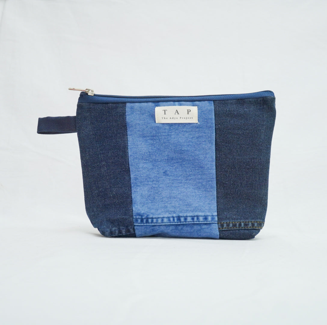 Classic Denim Utility Pouch - Chandigarh First