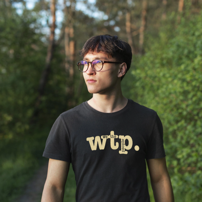 Classic Black Cotton T-Shirt - Chandigarh First