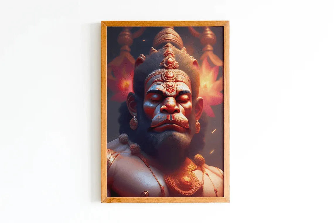 Lord Hanuman Wall Art – A Symbol of Strength & Devotion - Chandigarh First