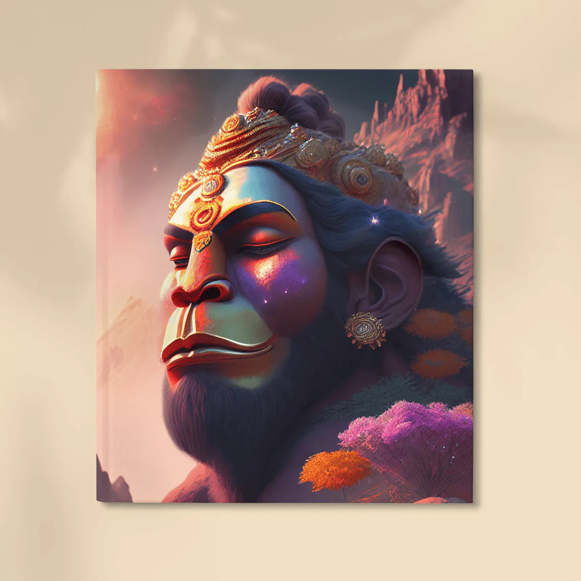 Hanuman Wall Art – Divine Strength & Spiritual Energy - Chandigarh First