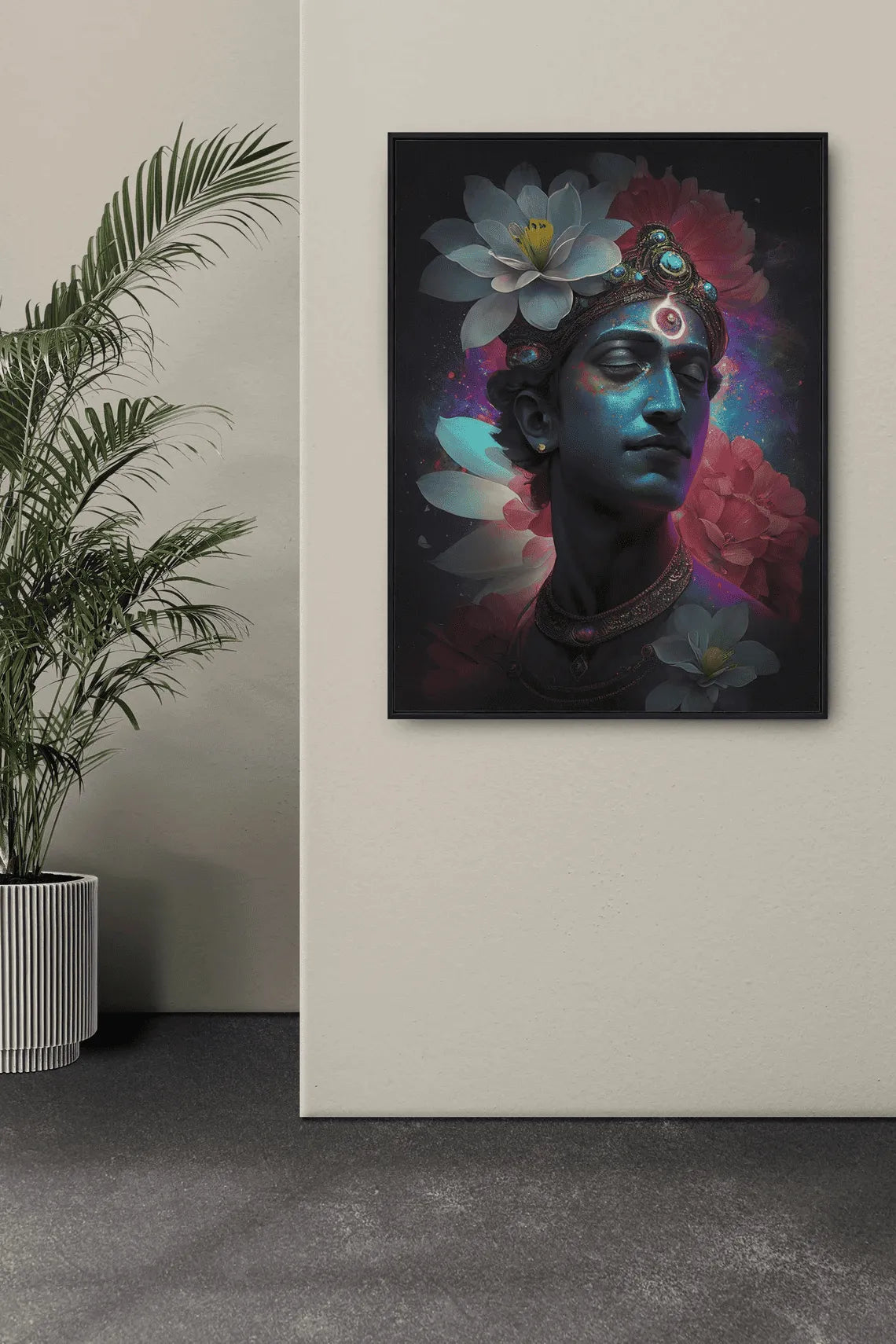 Krishna Wall Art – A Symbol of Divine Love & Harmony - Chandigarh First