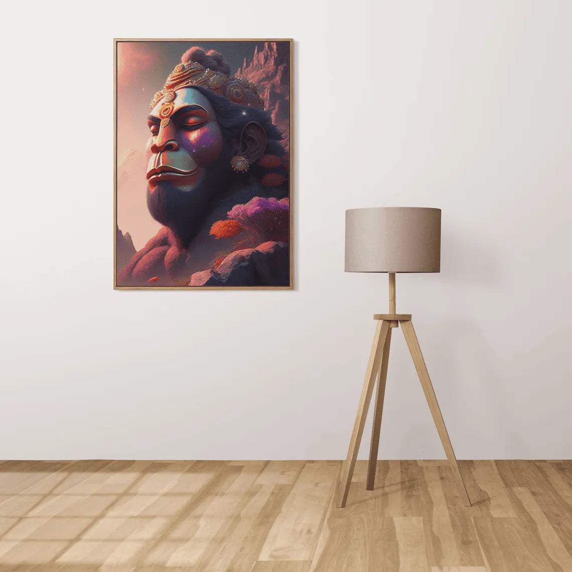 Hanuman Wall Art – Divine Strength & Spiritual Energy - Chandigarh First