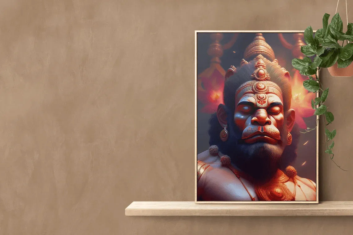 Lord Hanuman Wall Art – A Symbol of Strength & Devotion - Chandigarh First