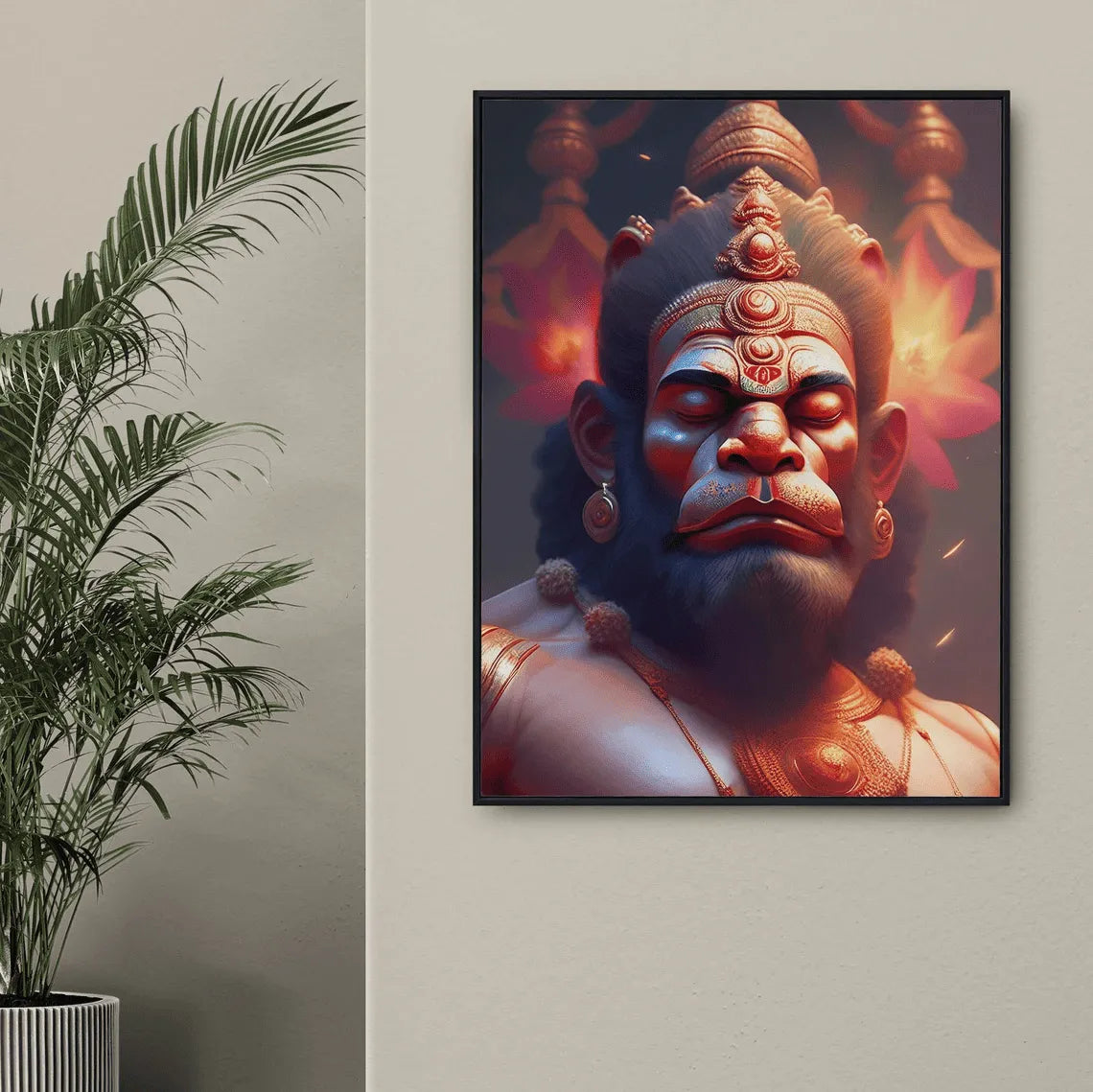 Lord Hanuman Wall Art – A Symbol of Strength & Devotion - Chandigarh First